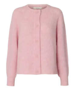 Lulu kort cardigan lilla