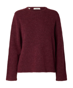 Lulu New o-neck plomme