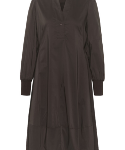 Antoinett rib dress brun