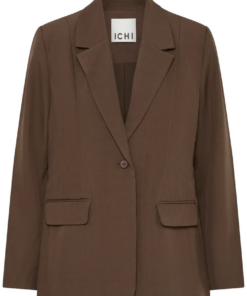 Fava lang blazer brun