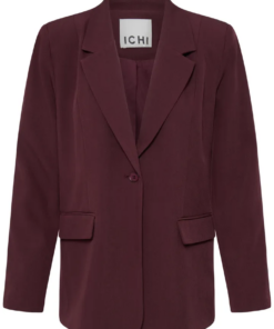 Fava lang blazer rød