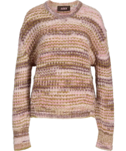 Simone Space Dye genser brun