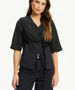 Culine bluse svart