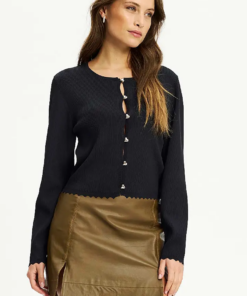 Wiga - cardigan svart