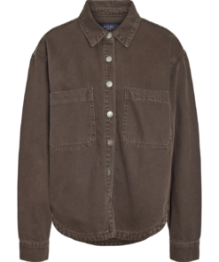Alva shacket farget brun