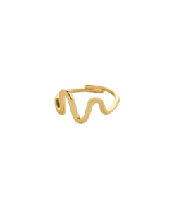 Lulu ring gullbelagt
