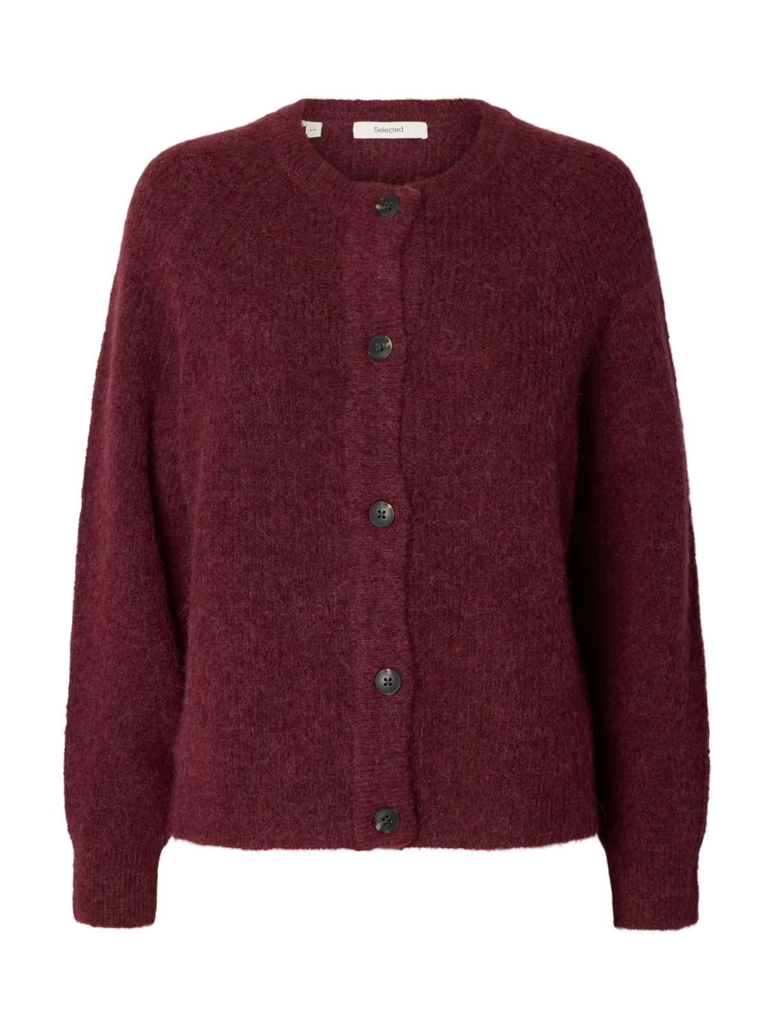 Lulu kort cardigan rød