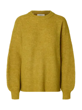 Lulu relaxed o-neck gul