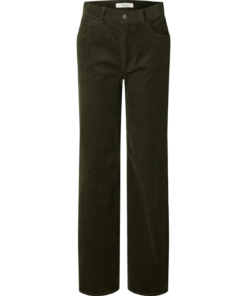 Runa wide corduroy bukse grønn