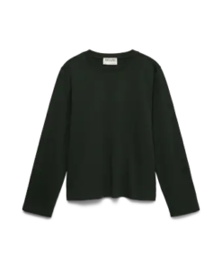 Naima o-neck boxy t-skjorte svart
